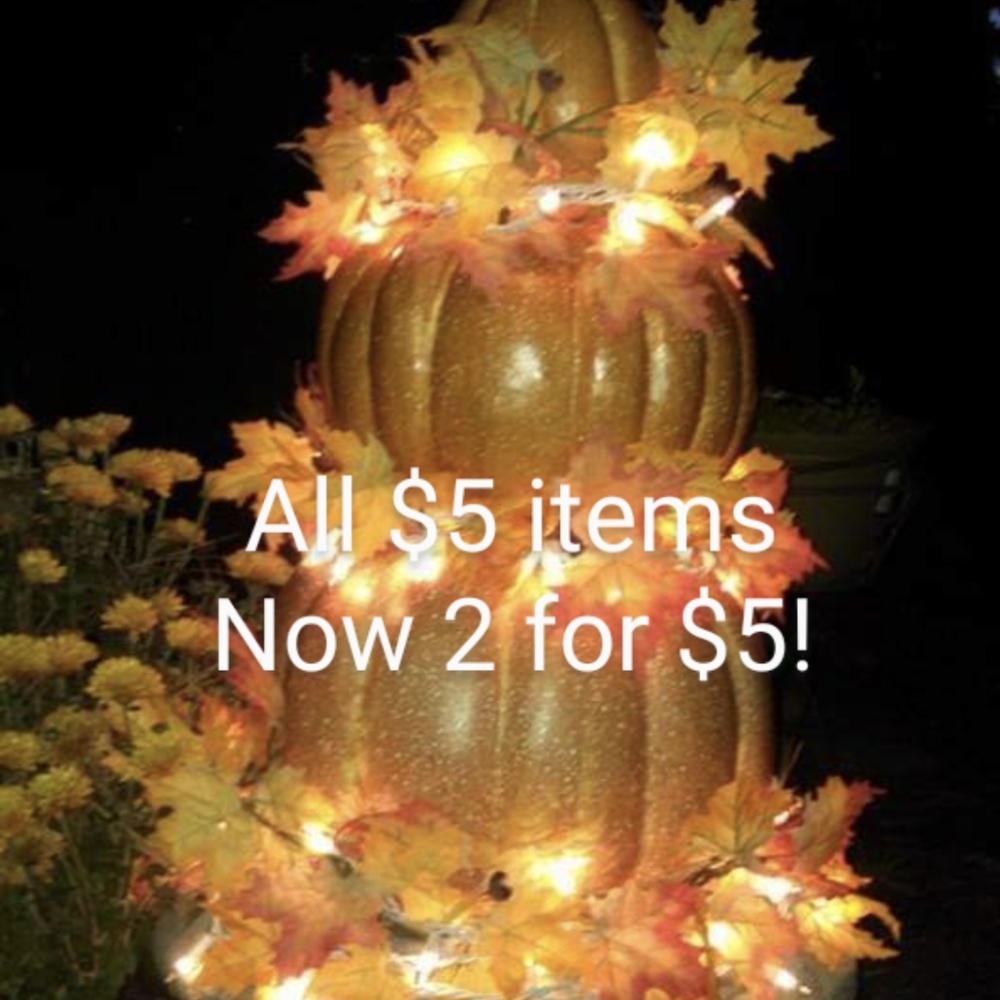 **Fall sale before donating**